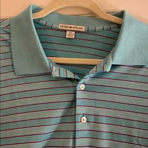 Peter Millar Men XXL polo shirt stripe
